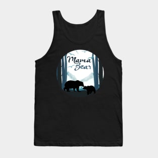 Mama Bear with Baby Cub in the Mountains Tank Top